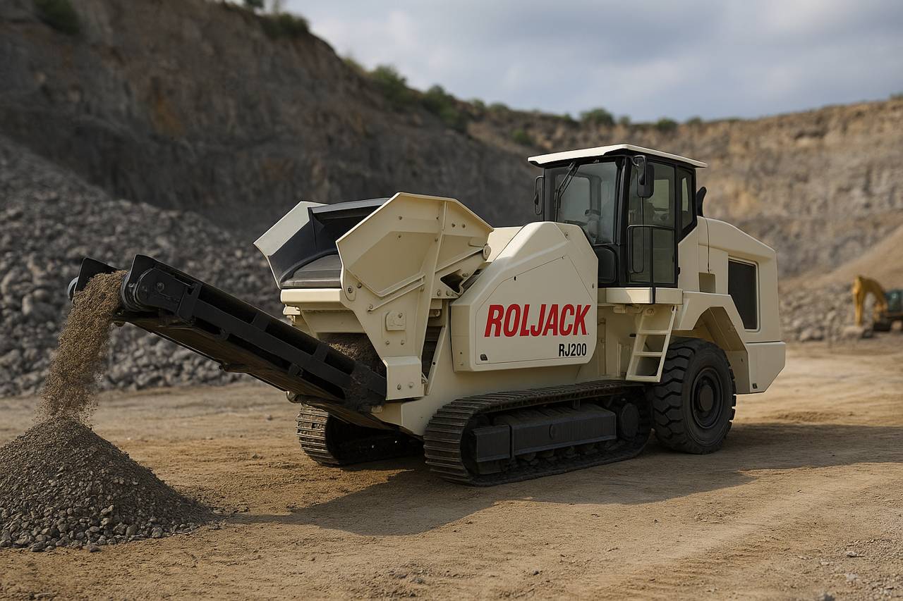 Roljack RJ400 Mobile Jaw Crusher