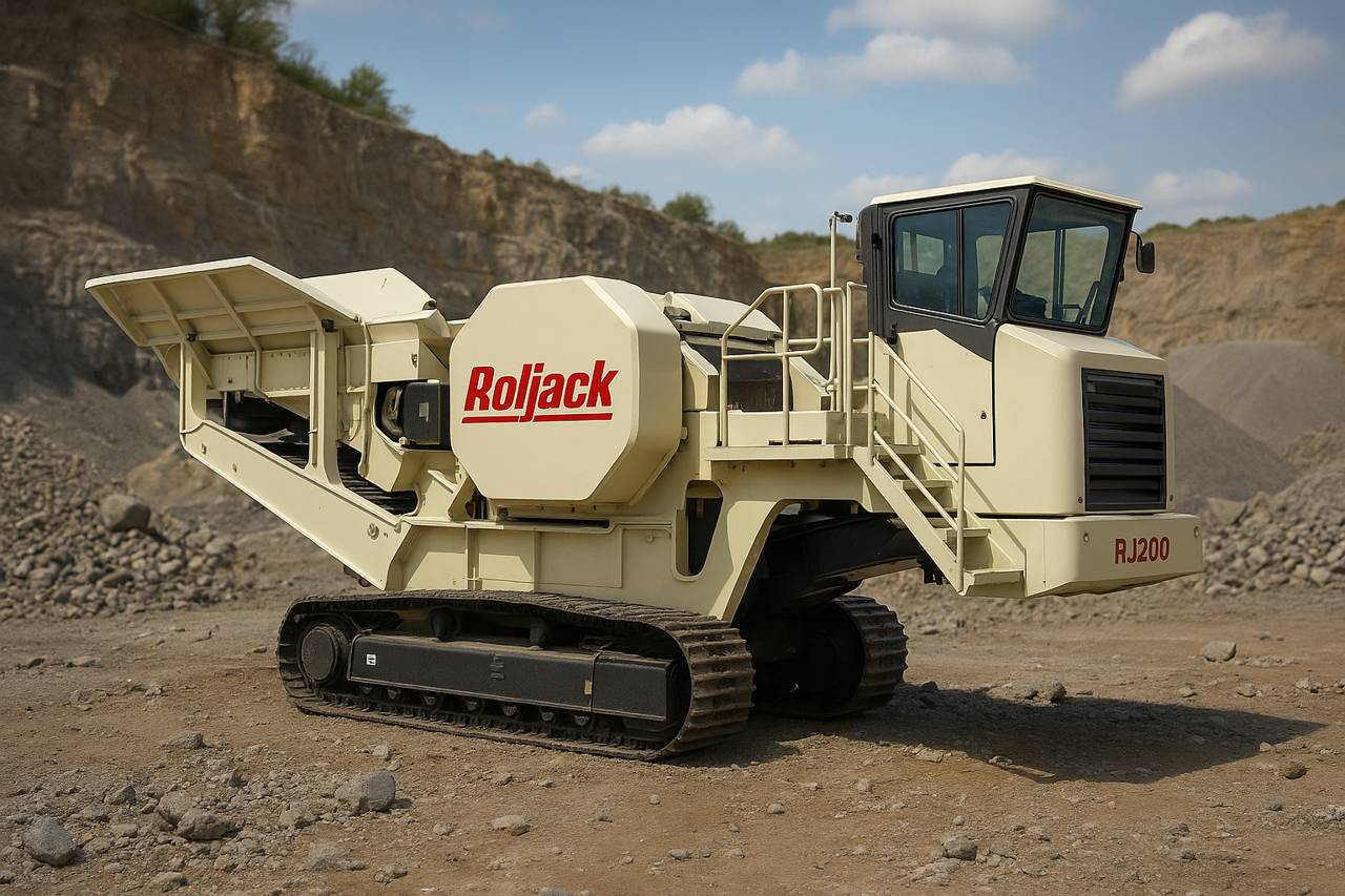 Roljack RS200 Mobile Screening Plant